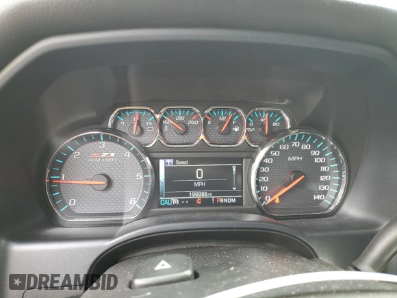 2015 Chevrolet Silverado 1500 LTZ with VIN 3GCUKSEC6FG473450, listed as a Copart auction lot 49487785 with 196,988 mi miles and Salvage Title. Bid and sale history available at carsss.com. Image 9.