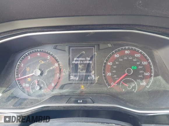 2021 Volkswagen Jetta S z VIN 3VWC57BU6MM045659, wystawiony jako IAAI lot #42201090 z przebiegiem 66 937 mil mil oraz . Historia ofert i sprzedaży dostępna na DreamBid. Obrazek 7.