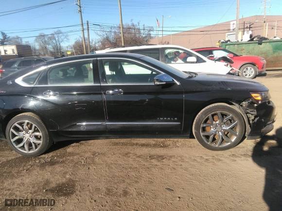 2014 Chevrolet Impala LTZ with VIN 1G1145SLXEU148131, listed as a IAAI auction lot 41234896 with 124,304 mi miles. Bid and sale history available at carsss.com. Image 12.