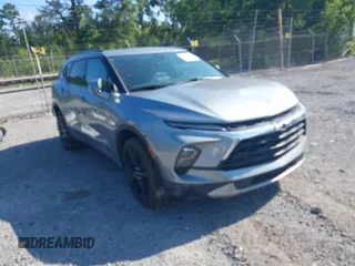 2024 Chevrolet Blazer LT with VIN 3GNKBDR47RS181725, listed as a IAAI auction lot 42534532 with 26,004 mi miles and . Bid and sale history available at DreamBid. Image 1.