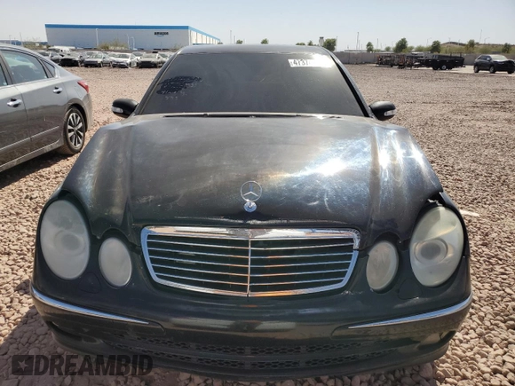 2005 Mercedes-Benz E 5.0L with VIN WDBUF70J85A749159, listed as a Copart auction lot 47374745 with 251,465 mi miles and Salvage Title. Bid and sale history available at carsss.com. Image 5.
