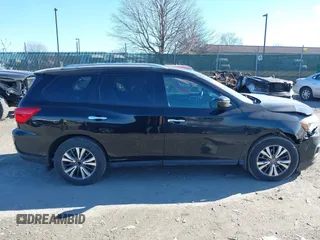 2017 Nissan Pathfinder SV with VIN 5N1DR2MM2HC693059, listed as a IAAI auction lot 41584629 with 112,379 mi miles. Bid and sale history available at carsss.com. Image 13.