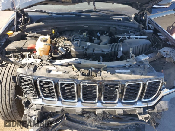 2023 Jeep Grand Cherokee Limited with VIN 1C4RJHBG8PC580605, listed as a Copart auction lot 61129795 with 27,404 mi miles and Salvage title. Bid and sale history available at DreamBid. Image 12.