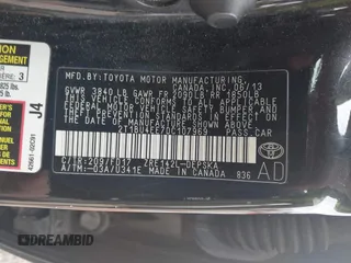 2013 Toyota Corolla L with VIN 2T1BU4EE7DC107969, listed as a IAAI auction lot 42103215 with Not Provided miles and . Bid and sale history available at DreamBid. Image 9.