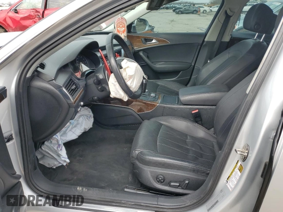 2012 Audi A6 3.0T Prestige with VIN WAUBGAFC0CN003416, listed as a Copart auction lot 45399785 with 100,430 mi miles and Salvage Title. Bid and sale history available at carsss.com. Image 7.