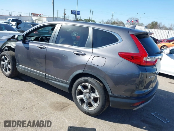 2019 Honda CR-V EX-L with VIN 5J6RW1H8XKA009351, listed as a IAAI auction lot 41697280 with 30,635 mi miles. Bid and sale history available at carsss.com. Image 3.