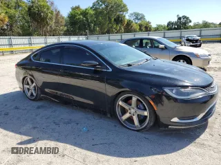 2015 Chrysler 200 Limited with VIN 1C3CCCAG3FN731426, listed as a Copart auction lot 50431415 with 82,022 mi miles and Clean Title. Bid and sale history available at carsss.com. Image 4.