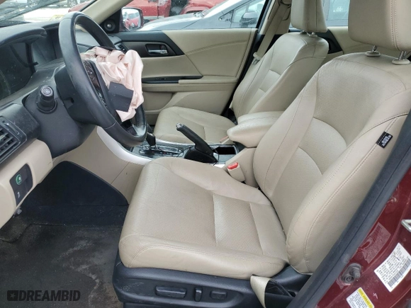 2015 Honda Accord Hybrid Touring with VIN 1HGCR6F73FA010326, listed as a Copart auction lot 42527705 with 0 mi miles and Clean Title. Bid and sale history available at carsss.com. Image 7.