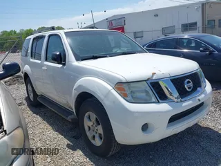 2008 Nissan Pathfinder S с VIN 5N1AR18U08C613863, выставлен на аукционе IAAI как лот 42055847 с пробегом 320 461 миль миль и . История ставок и продаж доступна на DreamBid. Изображение 1.