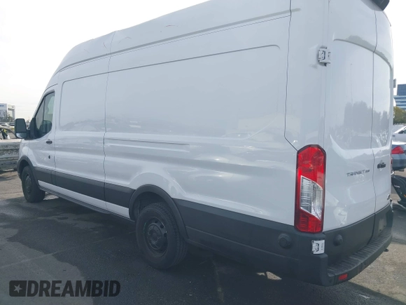 2021 Ford Transit Cargo with VIN 1FTBW3X82MKA19468, listed as a IAAI auction lot 41345565 with 67,485 mi miles. Bid and sale history available at carsss.com. Image 14.