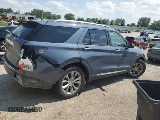 2021 Ford Explorer Limited с VIN 1FMSK8FH9MGA95083, выставлен на аукционе Copart как лот 60002535 с пробегом 109 677 миль миль и Списание • Salvage title. История ставок и продаж доступна на DreamBid. Изображение 3.