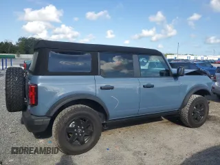 2024 Ford Bronco with VIN 1FMEE1BP7RLA20924, listed as a Copart auction lot 69381544 with 8,042 mi miles and Salvage title. Bid and sale history available at DreamBid. Image 3.