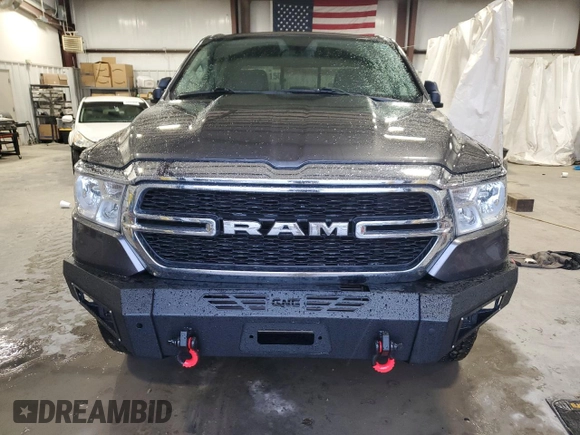 2020 Ram 1500 Big Horn with VIN 1C6SRFFM3LN248432, listed as a Copart auction lot 43344365 with 117,882 mi miles and Salvage Title. Bid and sale history available at carsss.com. Image 5.