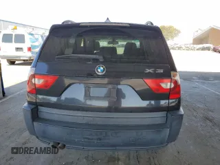 2005 BMW X3 3.0i z VIN WBXPA93435WD11740, wystawiony jako Copart lot #52363245 z przebiegiem 186 596 mil mil oraz Szkoda całkowita • Salvage title. Historia ofert i sprzedaży dostępna na DreamBid. Obrazek 6.
