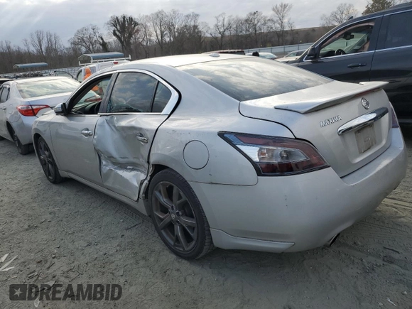 2013 Nissan Maxima SV z VIN 1N4AA5AP4DC809103, wystawiony jako Copart lot #47820485 z przebiegiem 147 493 mil mil oraz Szkoda całkowita • Salvage title. Historia ofert i sprzedaży dostępna na DreamBid. Obrazek 2.