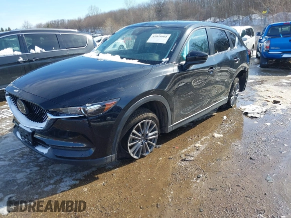 2020 Mazda CX-5 Touring with VIN JM3KFBCM5L0866189, listed as a IAAI auction lot 41829901 with 31,627 mi miles. Bid and sale history available at carsss.com. Image 17.