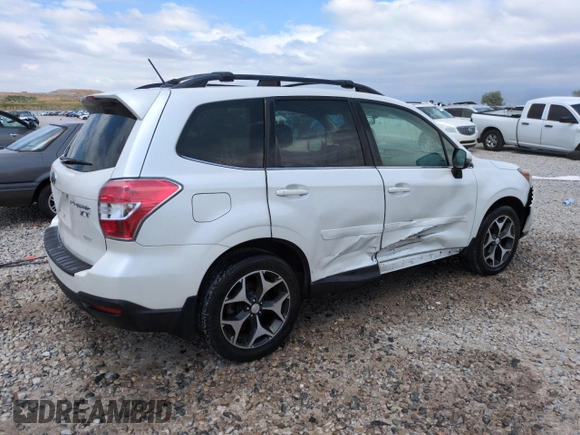 2014 Subaru Forester XT Touring with VIN JF2SJGMC3EH528144, listed as a Copart auction lot 55780445 with 109,361 mi miles and Salvage title. Bid and sale history available at DreamBid. Image 3.