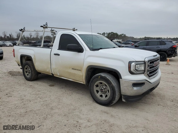 2017 GMC Sierra 1500 with VIN 1GTN1LECXHZ901567, listed as a Copart auction lot 46603185 with 189,242 mi miles and Salvage Title. Bid and sale history available at carsss.com. Image 4.