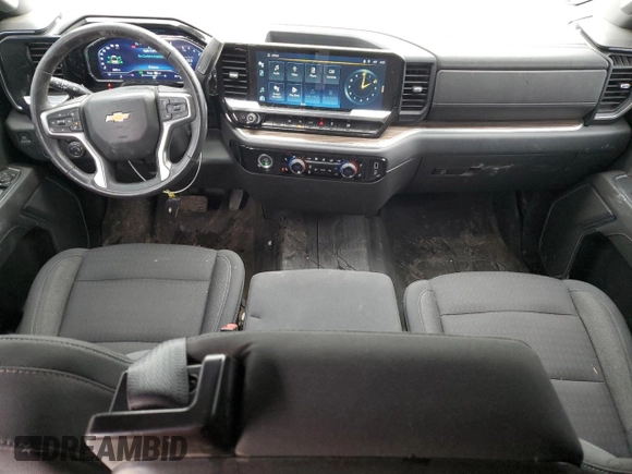 2022 Chevrolet Silverado 1500 LT with VIN 3GCPACEK4NG589130, listed as a Copart auction lot 43609115 with 26,571 mi miles and Salvage Title. Bid and sale history available at carsss.com. Image 8.