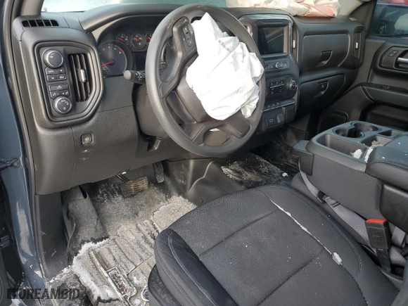 2019 Chevrolet Silverado 1500 Work Truck with VIN 1GCRYAEH1KZ281597, listed as a Copart auction lot 45844875 with 65,871 mi miles and Salvage Title. Bid and sale history available at carsss.com. Image 8.