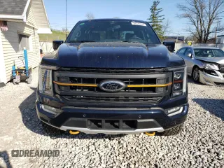 2023 Ford F-150 XL with VIN 1FTEW1E8XPFD11743, listed as a Copart auction lot 54319555 with 16,306 mi miles and Salvage Title. Bid and sale history available at carsss.com. Image 5.