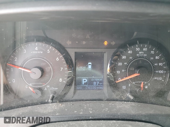 2016 Toyota Sienna LE AAS с VIN 5TDKK3DC7GS763990, выставлен на аукционе Copart как лот 57080655 с пробегом 74 036 миль миль и Списание • Salvage title. История ставок и продаж доступна на DreamBid. Изображение 9.