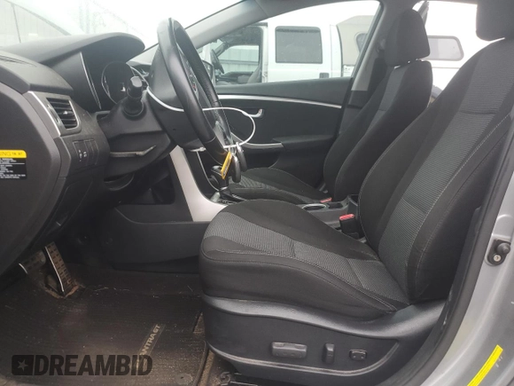 2016 Hyundai Elantra GT with VIN KMHD35LH5GU270850, listed as a Copart auction lot 72703084 with 58,047 mi miles and Salvage Title. Bid and sale history available at carsss.com. Image 7.