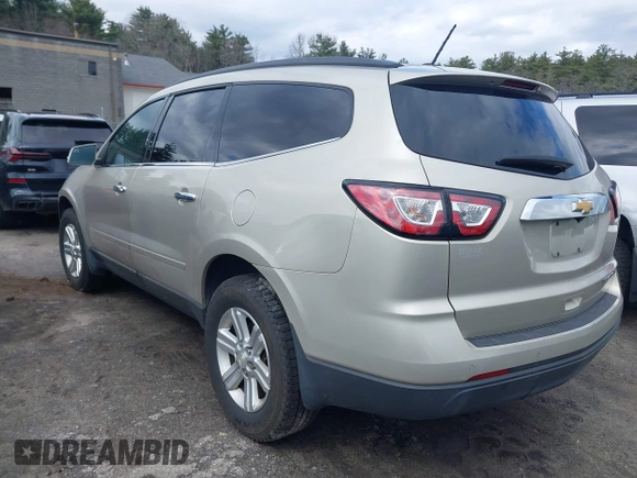 2014 Chevrolet Traverse LT with VIN 1GNKRGKD3EJ333194, listed as a IAAI auction lot 41872819 with 1 mi miles. Bid and sale history available at carsss.com. Image 3.