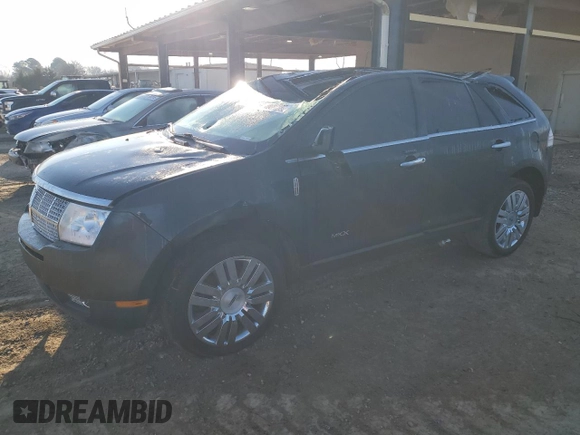 2010 Lincoln MKX with VIN 2LMDJ6JC2ABJ00840, listed as a Copart auction lot 46691285 with 228,326 mi miles and Salvage Title. Bid and sale history available at carsss.com. Image 1.