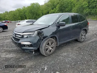 2016 Honda Pilot EX-L z VIN 5FNYF6H76GB021629, wystawiony jako Copart lot #58310055 z przebiegiem 103 643 mil mil oraz Czysty tytuł • Clean title. Historia ofert i sprzedaży dostępna na DreamBid. Obrazek 1.