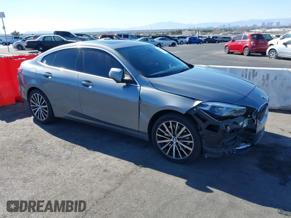 2022 BMW 2 Series 228i with VIN WBA53AK00N7K45327, listed as a IAAI auction lot 41557762 with 24,432 mi miles and . Bid and sale history available at DreamBid. Image 1.