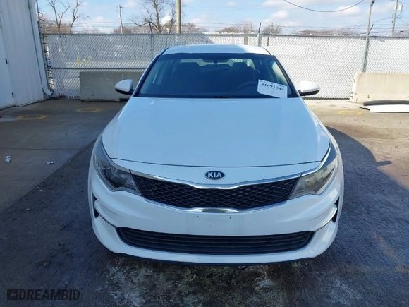 2018 Kia Optima LX with VIN 5XXGT4L3XJG216120, listed as a IAAI auction lot 41691044 with 124,919 mi miles. Bid and sale history available at carsss.com. Image 13.