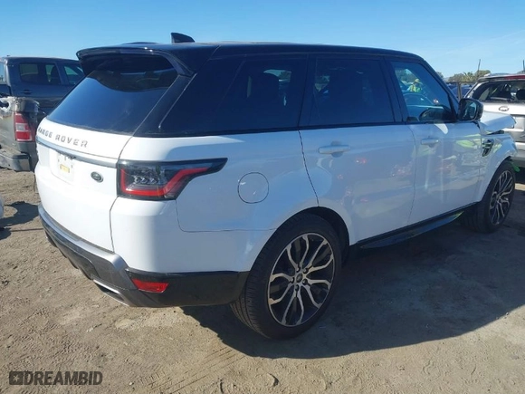 2019 Land Rover Range Rover Sport HSE with VIN SALWR2RV5KA816430, listed as a IAAI auction lot 41389657 with 56,179 mi miles. Bid and sale history available at carsss.com. Image 4.