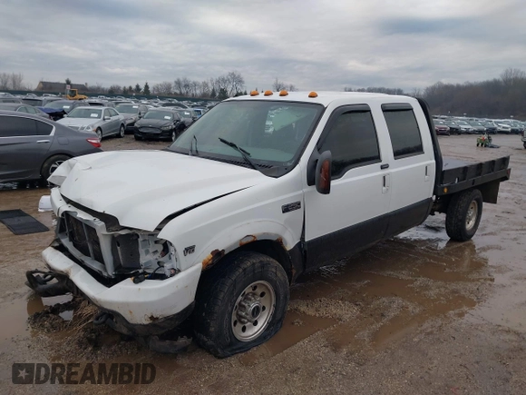 2004 Ford Super Duty F-250 XL with VIN 1FTNW21S94EB15639, listed as a IAAI auction lot 41670279 with 170,113 mi miles. Bid and sale history available at carsss.com. Image 2.