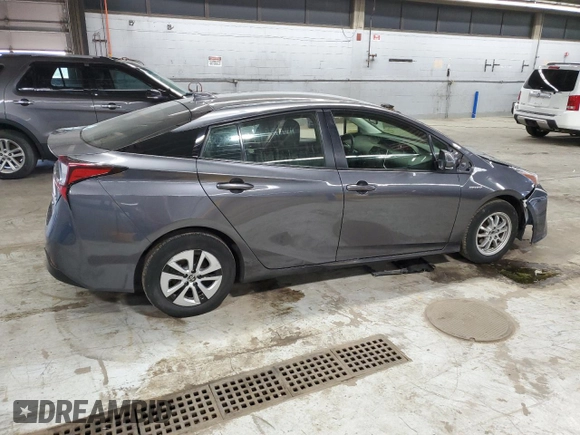 2022 Toyota Prius L Eco with VIN JTDKAMFU8N3169552, listed as a Copart auction lot 58413765 with 112,604 mi miles and Salvage title. Bid and sale history available at DreamBid. Image 3.