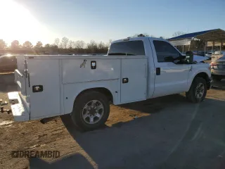 2015 Ford F-250 XL with VIN 1FDBF2A62FEC96054, listed as a Copart auction lot 45767965 with 258,796 mi miles and Salvage title. Bid and sale history available at DreamBid. Image 3.