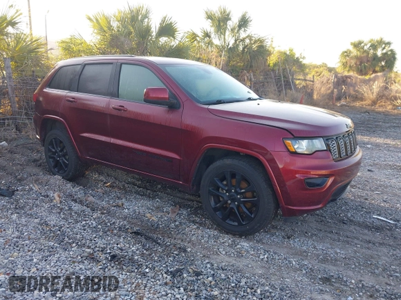 2018 Jeep Grand Cherokee Laredo with VIN 1C4RJFAG8JC285565, listed as a IAAI auction lot 41847198 with 96,814 mi miles and . Bid and sale history available at DreamBid. Image 1.