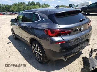 2021 BMW X2 xDrive28i with VIN WBXYJ1C02M5S79433, listed as a Copart auction lot 49393422 with 22,557 mi miles. Bid and sale history available at carsss.com. Image 3.
