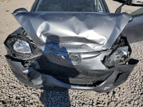 2011 Mazda Mazda2 Touring with VIN JM1DE1HZ4B0104473, listed as a Copart auction lot 73572804 with 0 mi miles and Salvage Title. Bid and sale history available at carsss.com. Image 13.