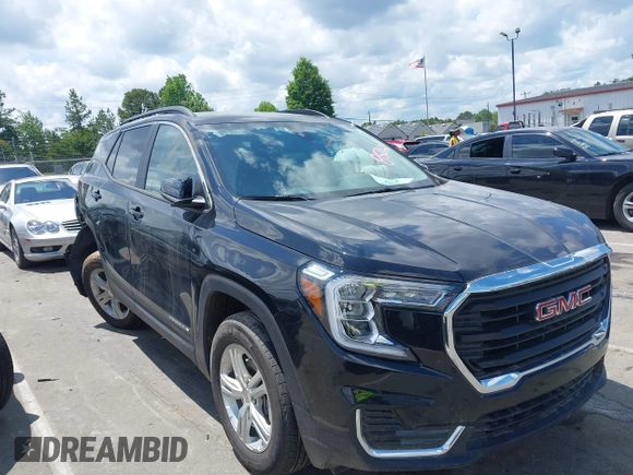 2024 GMC Terrain SLE with VIN 3GKALMEG1RL278502, listed as a IAAI auction lot 42236387 with 7,961 mi miles and . Bid and sale history available at DreamBid. Image 13.
