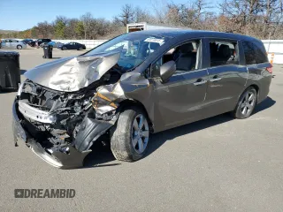 2020 Honda Odyssey EX-L with VIN 5FNRL6H70LB070221, listed as a Copart auction lot 53074615 with Not Provided miles and Salvage Title. Bid and sale history available at carsss.com. Image 1.
