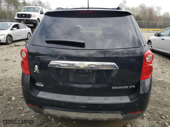 2013 Chevrolet Equinox LTZ with VIN 2GNFLGEK7D6408178, listed as a Copart auction lot 51952075 with 115,135 mi miles and Clean Title. Bid and sale history available at carsss.com. Image 6.