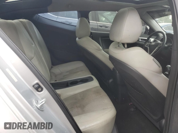 2012 Hyundai Veloster w/Red Int with VIN KMHTC6AD2CU021143, listed as a Copart auction lot 44055345 with Not provided miles and Clean title. Bid and sale history available at DreamBid. Image 10.