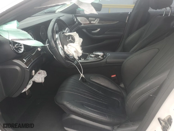2019 Mercedes-Benz CLS with VIN WDD2J5JB6KA041898, listed as a Copart auction lot 85493084 with 52,332 mi miles and Salvage Title. Bid and sale history available at carsss.com. Image 7.