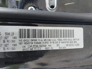 2020 Jeep Cherokee Latitude with VIN 1C4PJMCB8LD607440, listed as a IAAI auction lot 42292035 with 34,939 mi miles and . Bid and sale history available at DreamBid. Image 9.