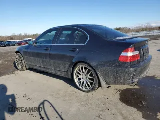 2002 BMW 3 Series 330xi with VIN WBAEW53412PG09026, listed as a Copart auction lot 89108295 with 106,516 mi miles and Salvage title. Bid and sale history available at DreamBid. Image 2.