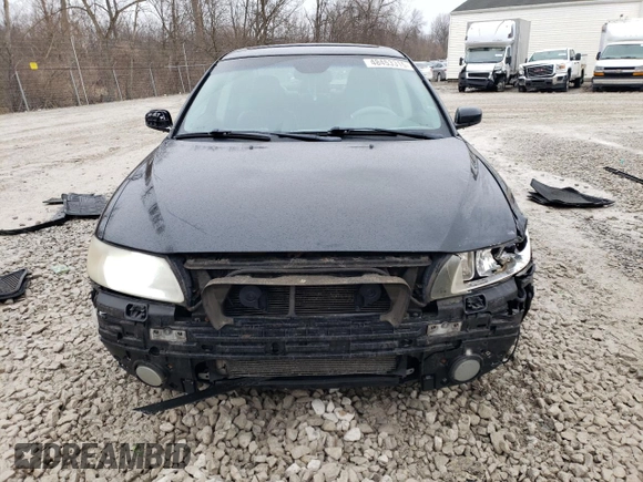 2005 Volvo S60 with VIN YV1RH592452479790, listed as a Copart auction lot 48453315 with 198,242 mi miles and Salvage Title. Bid and sale history available at carsss.com. Image 5.