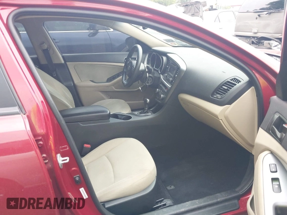 2015 Kia Optima LX with VIN 5XXGM4A7XFG455242, listed as a IAAI auction lot 42501654 with 139,209 mi miles and . Bid and sale history available at DreamBid. Image 5.