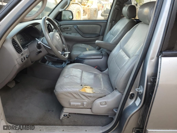 2003 Toyota Sequoia SR5 with VIN 5TDZT34A93S176534, listed as a Copart auction lot 51158255 with 344,725 mi miles and Salvage Title. Bid and sale history available at carsss.com. Image 7.