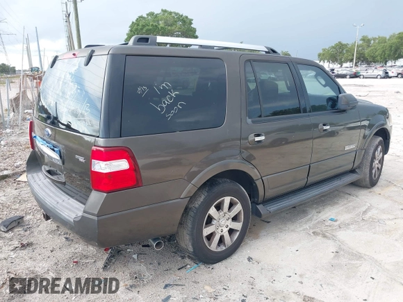 2008 Ford Expedition Limited with VIN 1FMFU19528LA49550, listed as a IAAI auction lot 42514640 with 203,936 mi miles and . Bid and sale history available at DreamBid. Image 4.